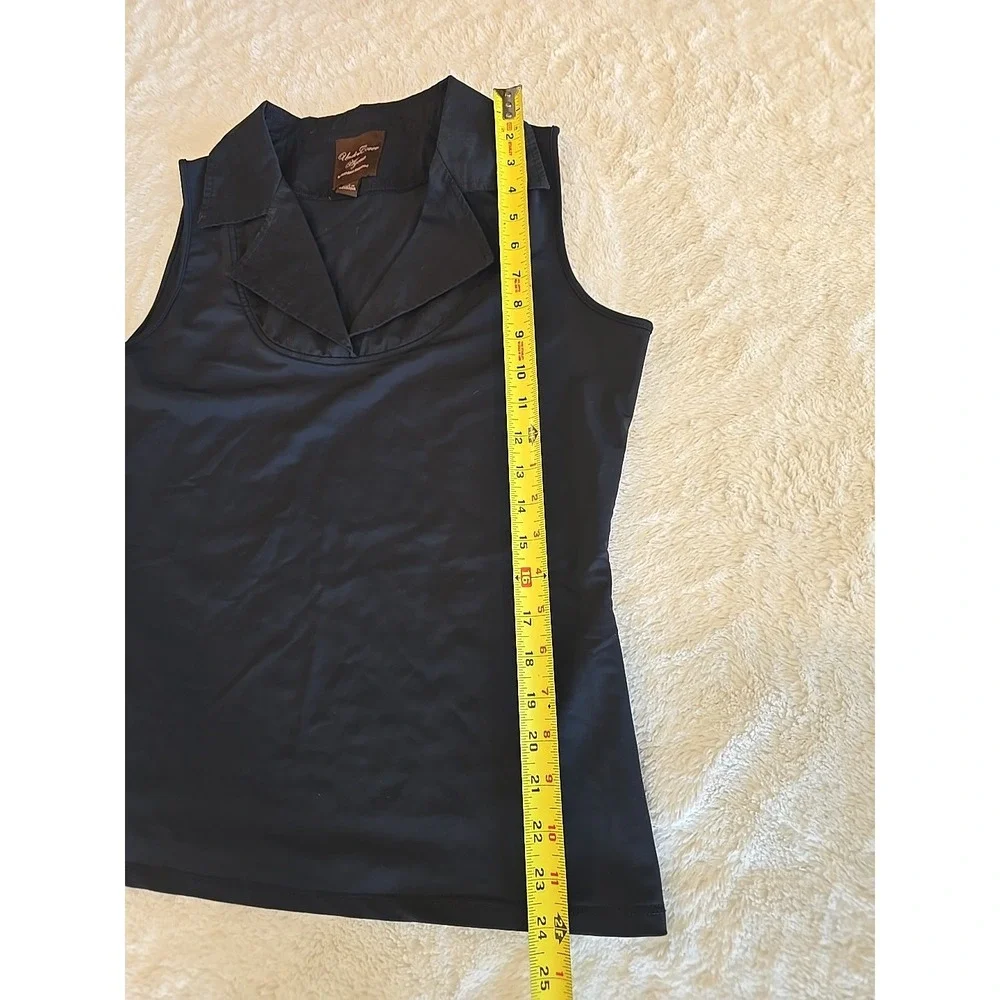 Under‎ Cover Agent By Kathleen Kirkwood Women's Blouse Black Sleeveless Size L